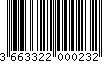 EAN: 3663322000232