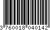 EAN: 3760018040142