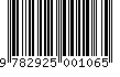 EAN: 9782925001065