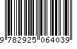 EAN: 9782925064039 EAN: 9782925064039